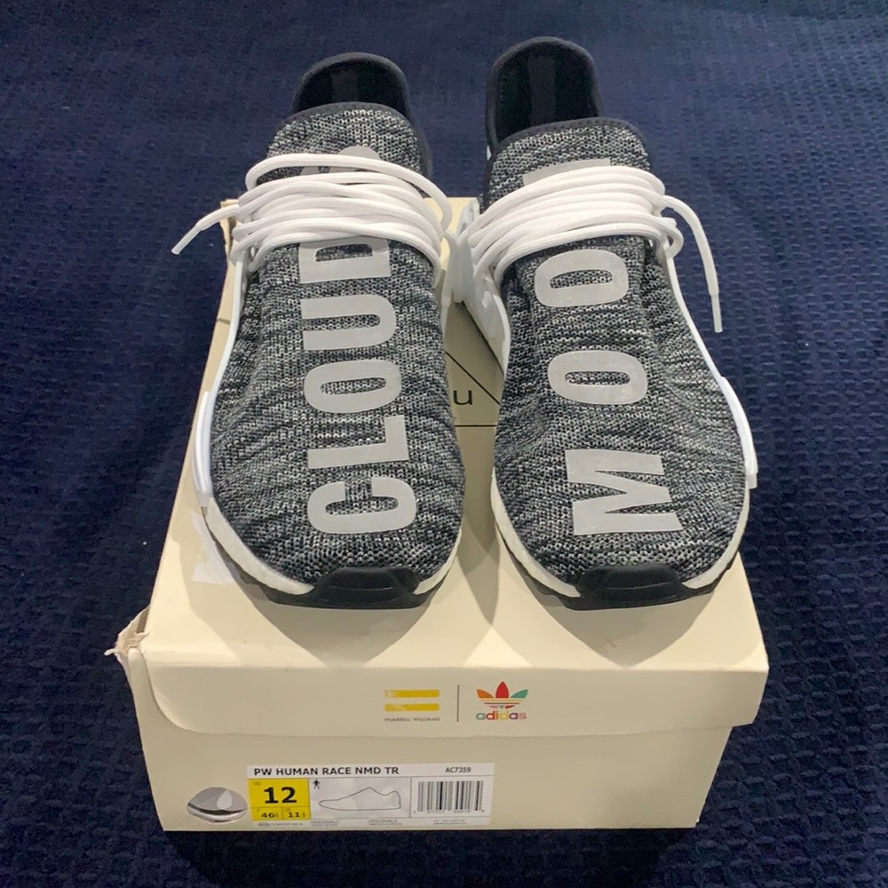 PW Human Race NMD Oreo sz 12 men’s barley worn